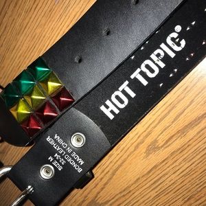 Hot Topic Rasta Rastafarian Belt Size 32-34